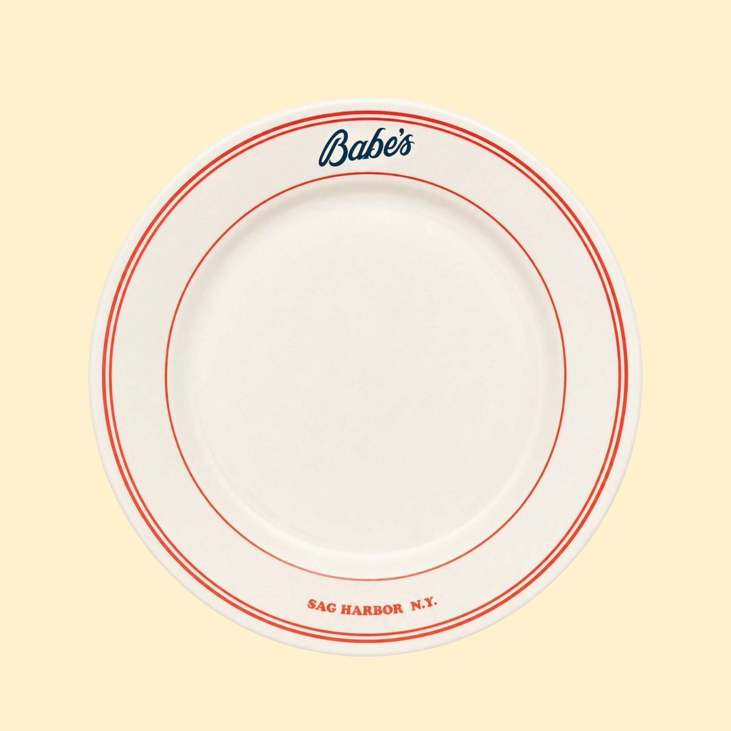 Babe’s Sag Harbor Summer ‘26 Plate