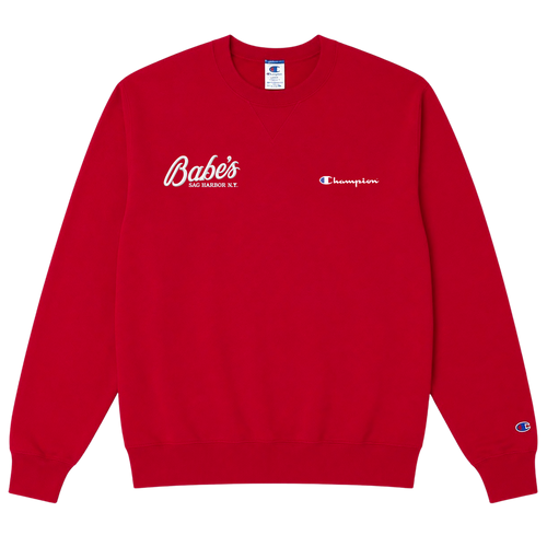 Babe's Vintage Champion Logo Crewneck
