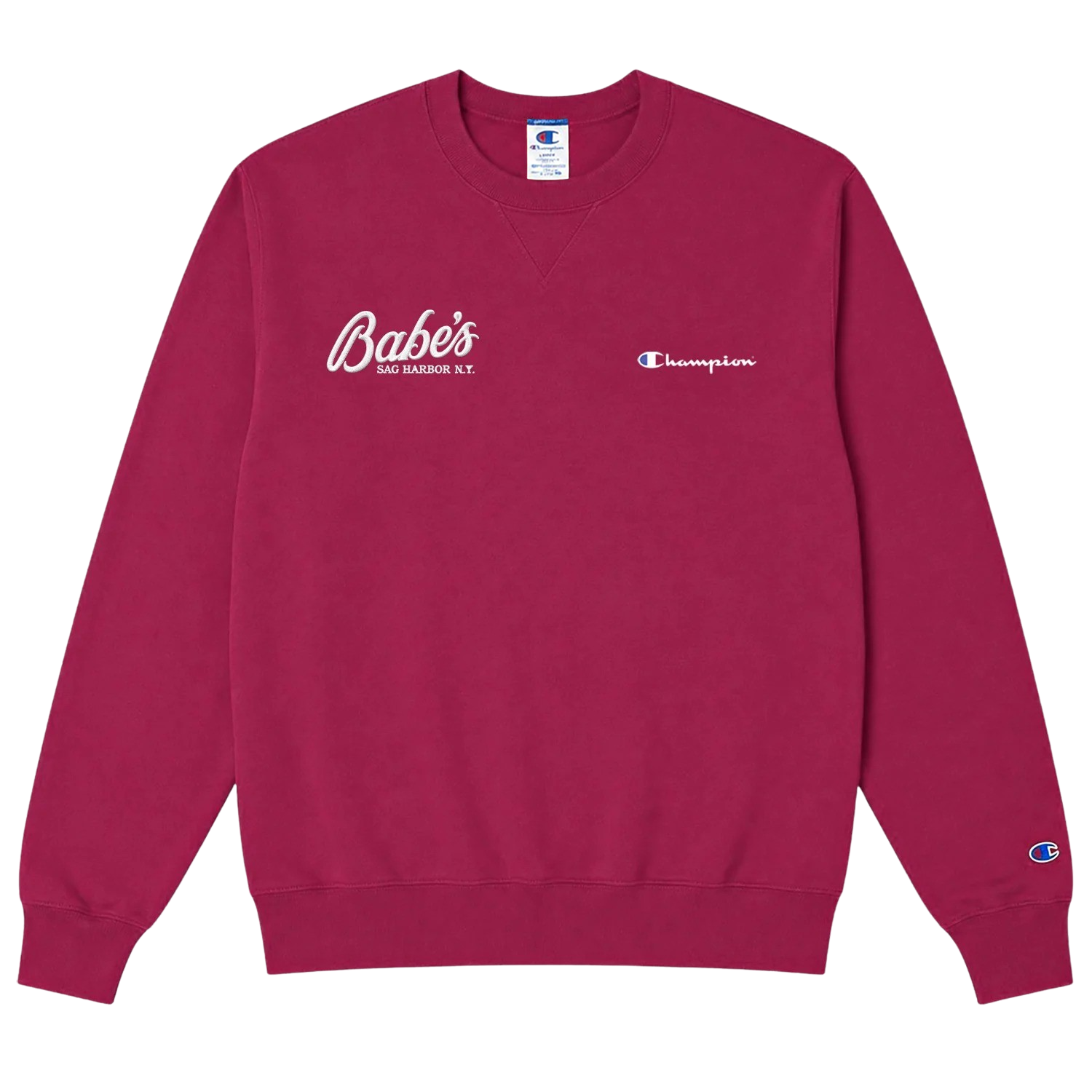 Babe's Vintage Champion Logo Crewneck