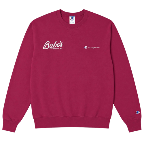 Babe's Vintage Champion Logo Crewneck