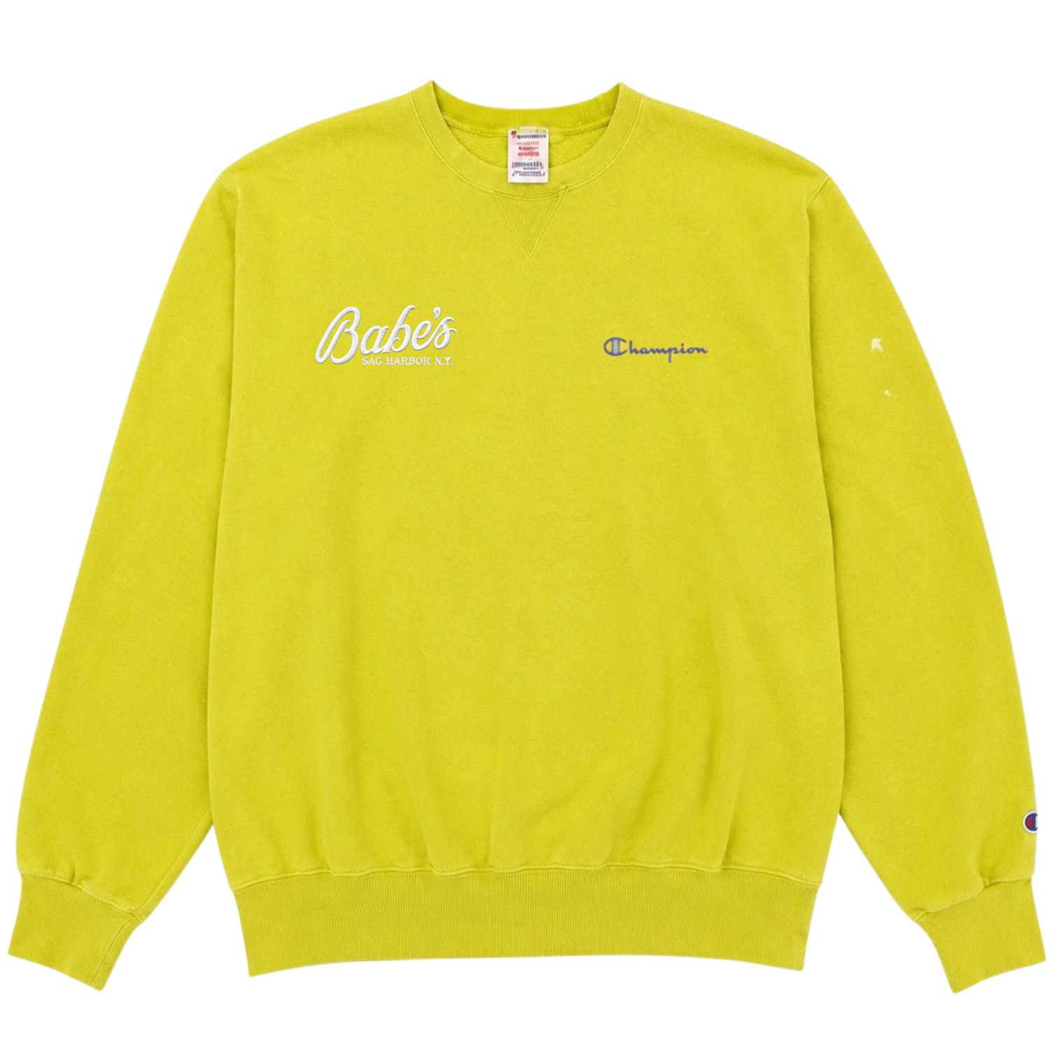 Babe's Vintage Champion Logo Crewneck
