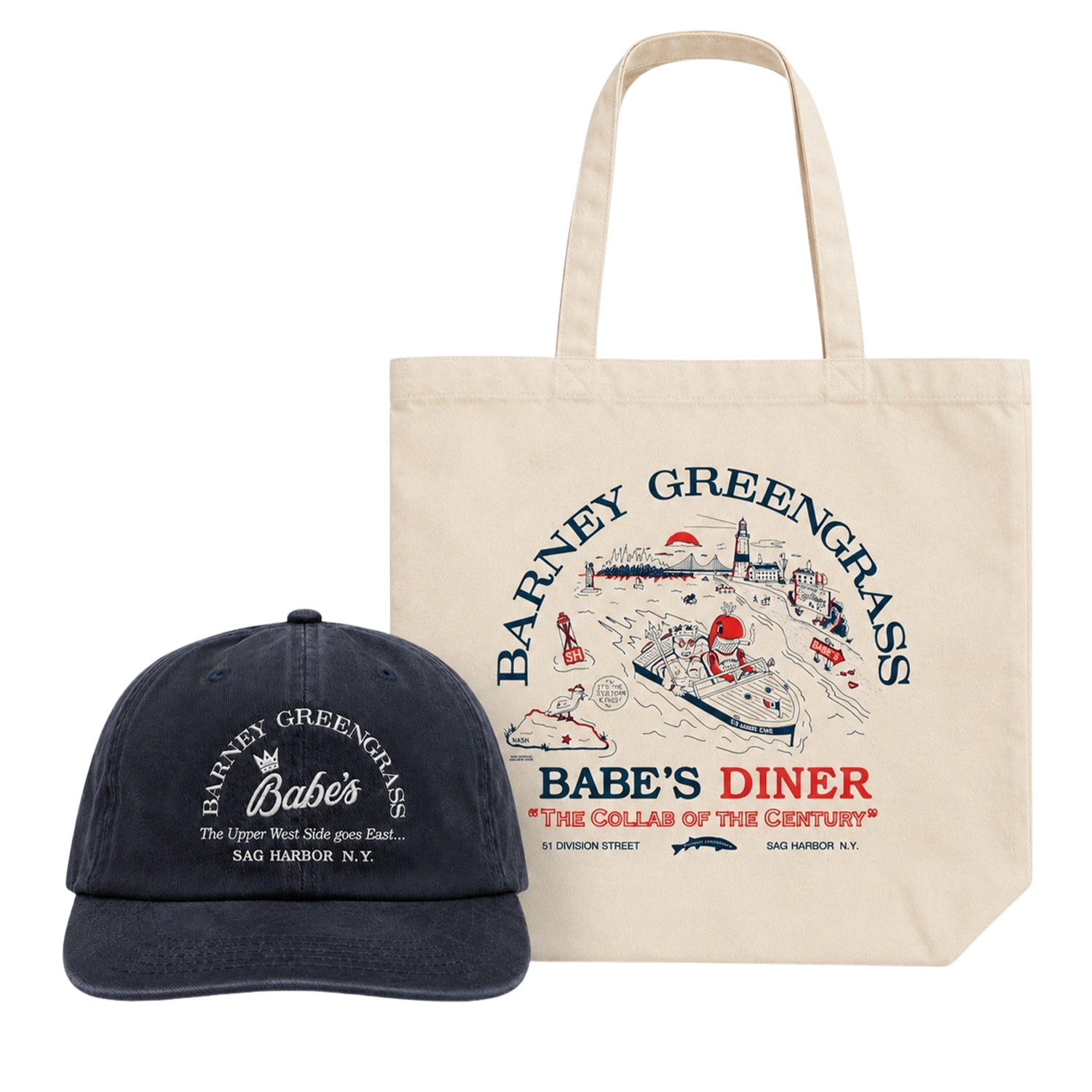 Babe's x Barney Greengrass Bundle (Vintage Dad Cap + Canvas Tote)