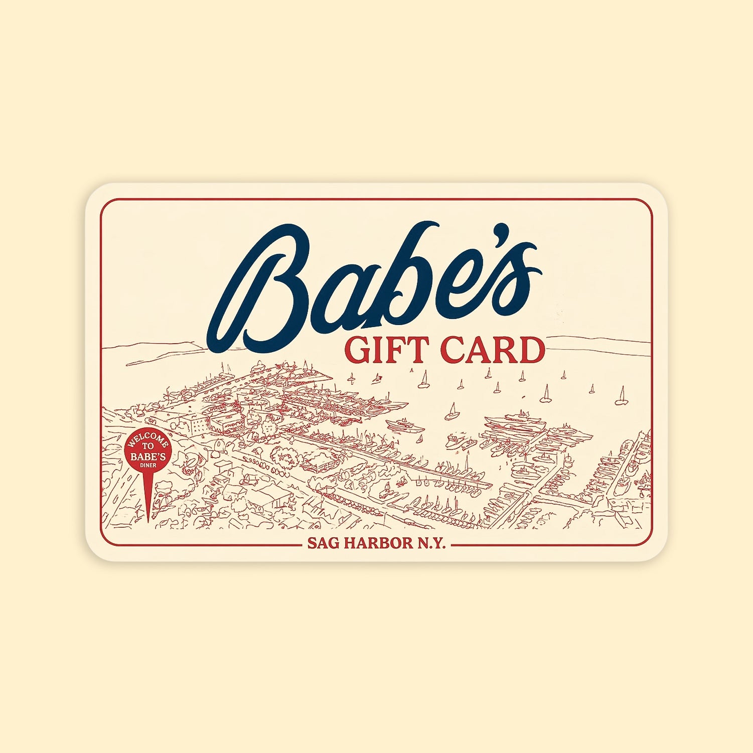 Babe’s Sag Harbor eGift Card